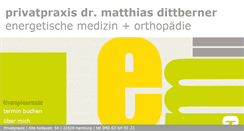Desktop Screenshot of dr-dittberner.de